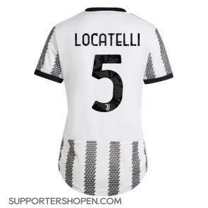 Juventus Manuel Locatelli #5 Hemma Matchtröja Dam 2022-23 Kortärmad